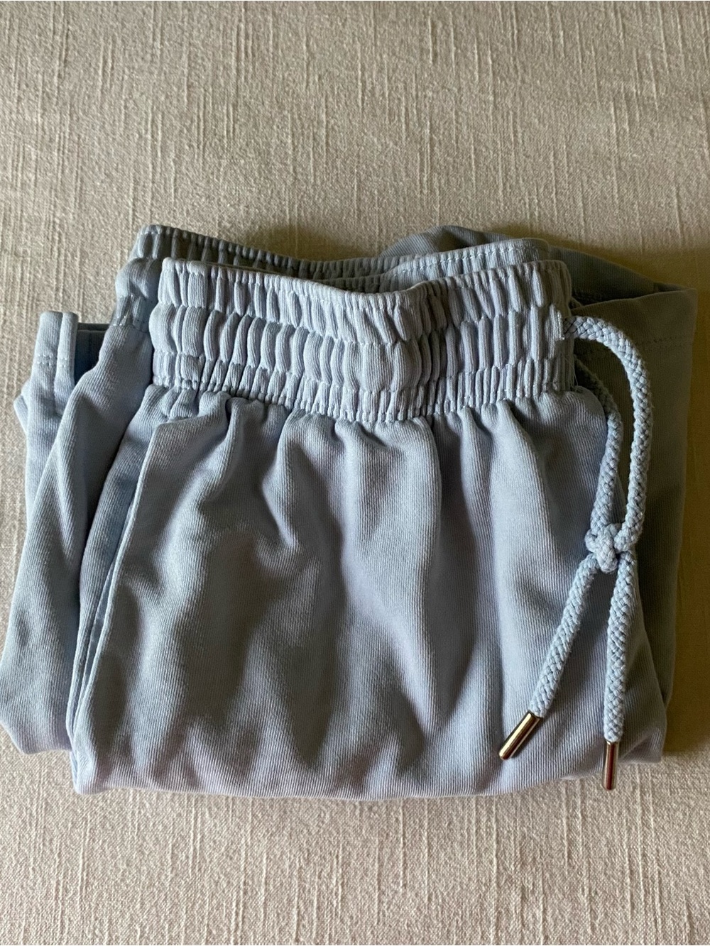 H&M Basics Baby Blue Sweat Shorts